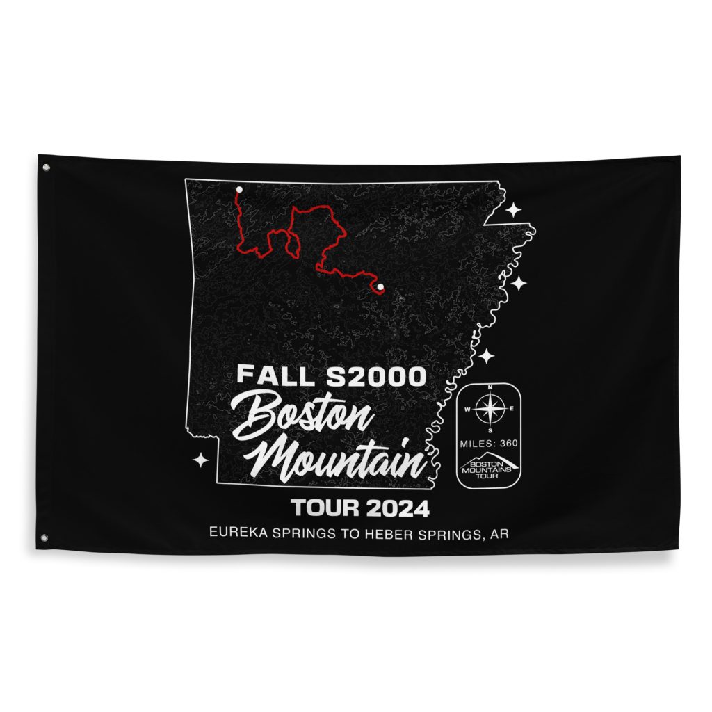 S2000 Fall Boston Mountain Tour Flag (2024)