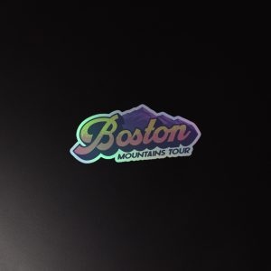 Boston Mountain Tour Holographic stickers