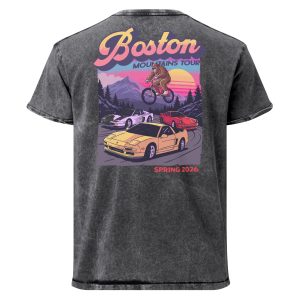 2026 Spring Boston Mountains Tour Retro Denim T-Shirt
