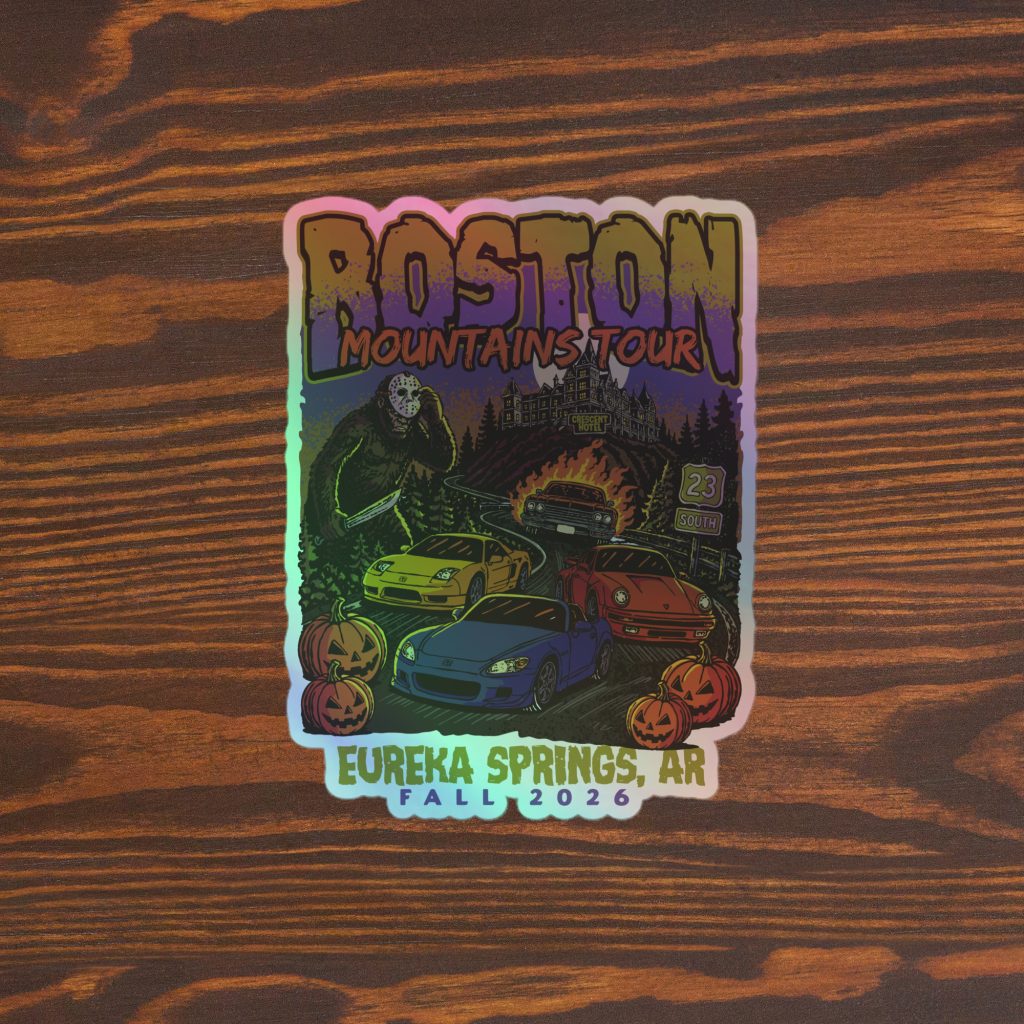 2026 Fall Boston Mountains Tour Holographic stickers