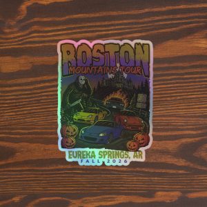 2026 Fall Boston Mountains Tour Holographic stickers