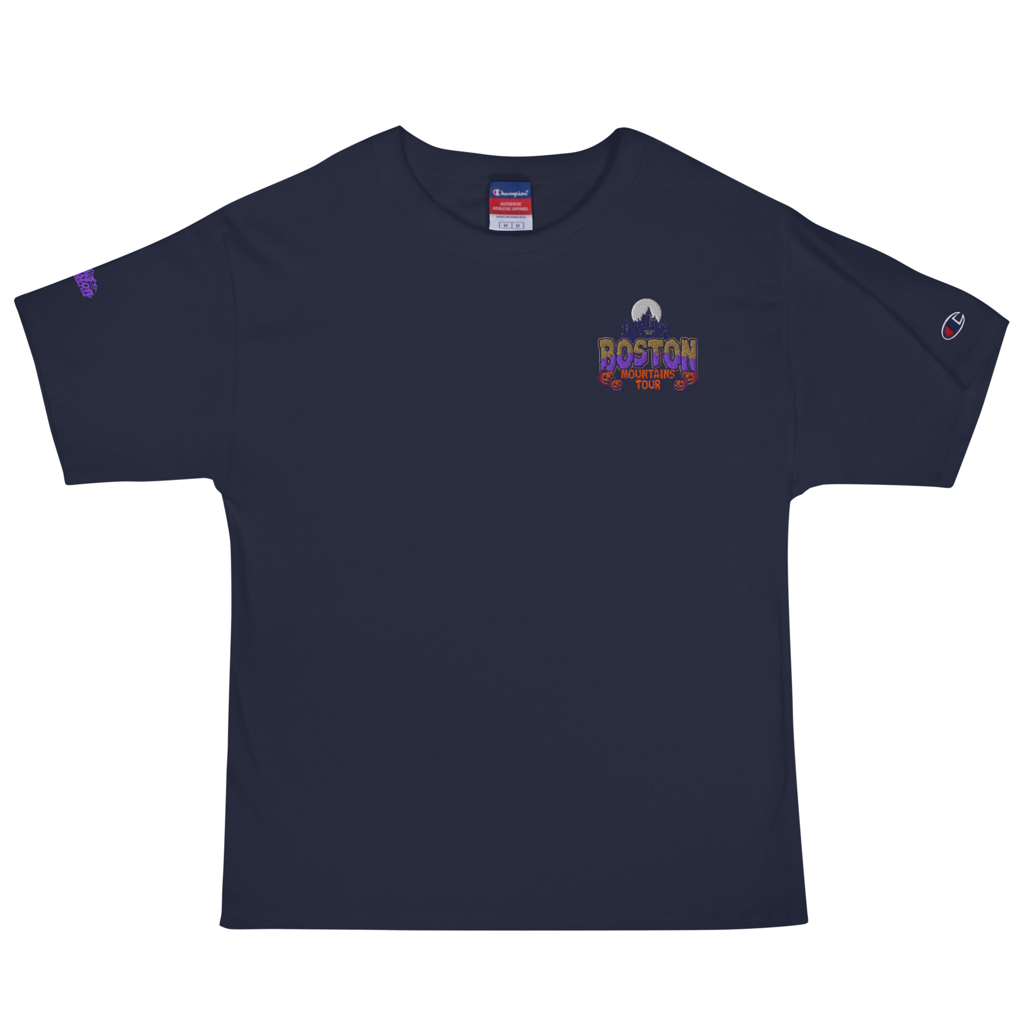 (2026) Fall Boston Mountains Tour Embroidered Relaxed Fit Champion T-Shirt - Image 4