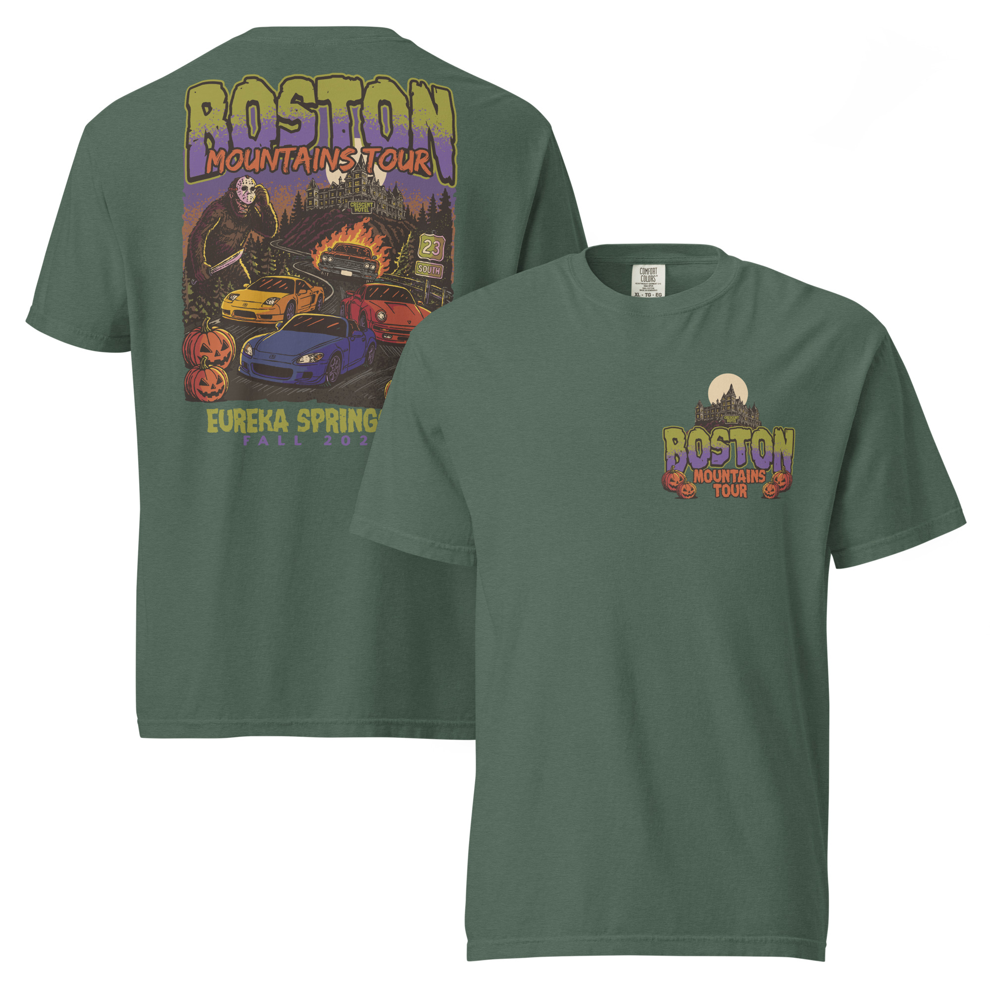 (2026) Fall Boston Mountains Tour Unisex 100% Cotton T-shirt - Image 8