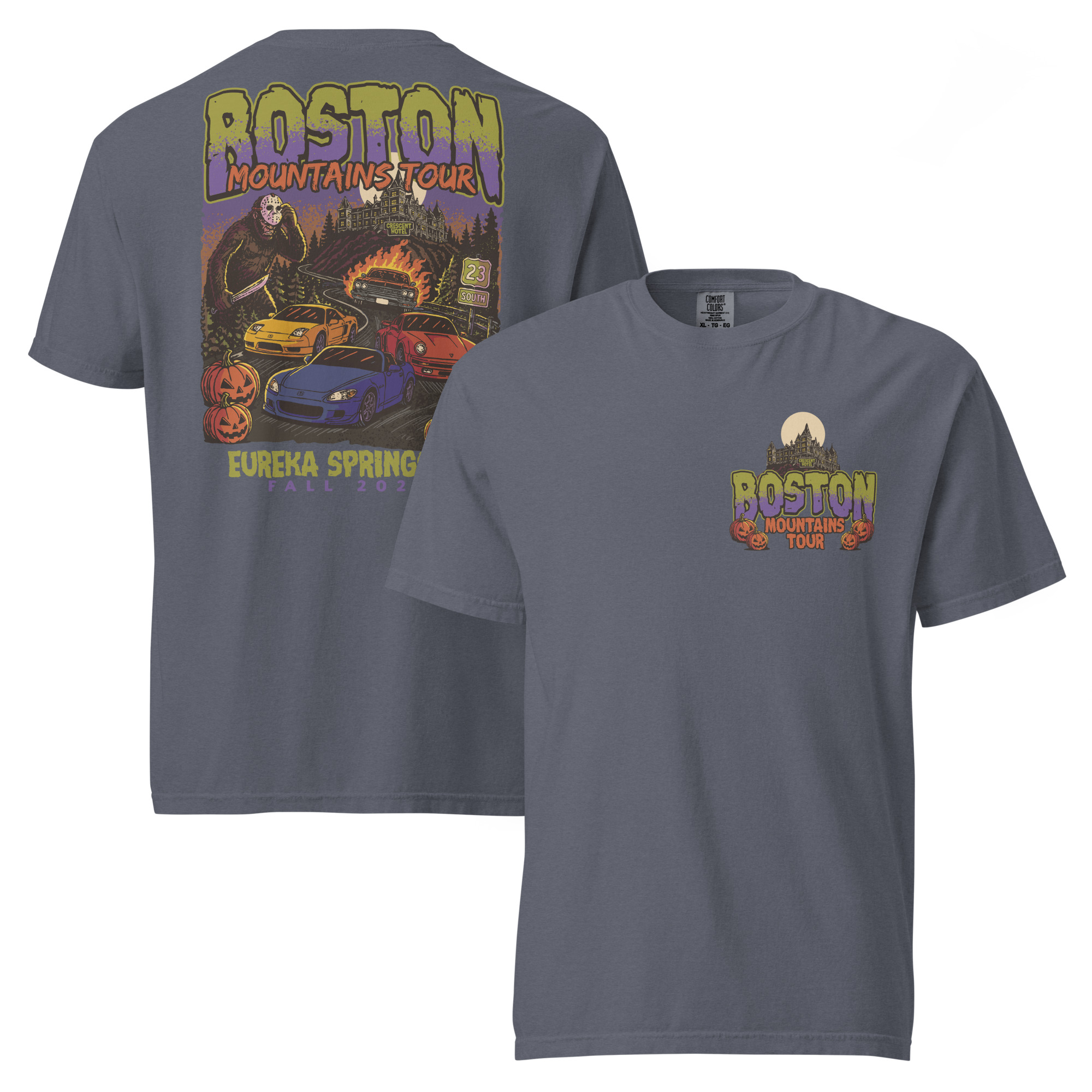 (2026) Fall Boston Mountains Tour Unisex 100% Cotton T-shirt - Image 7