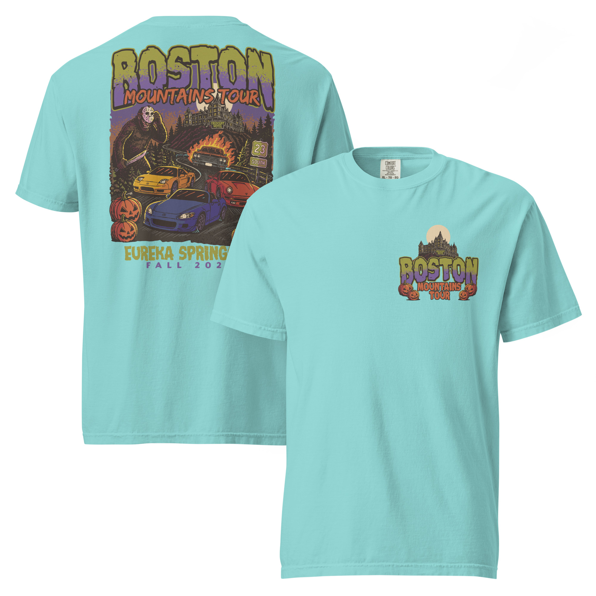 (2026) Fall Boston Mountains Tour Unisex 100% Cotton T-shirt - Image 14