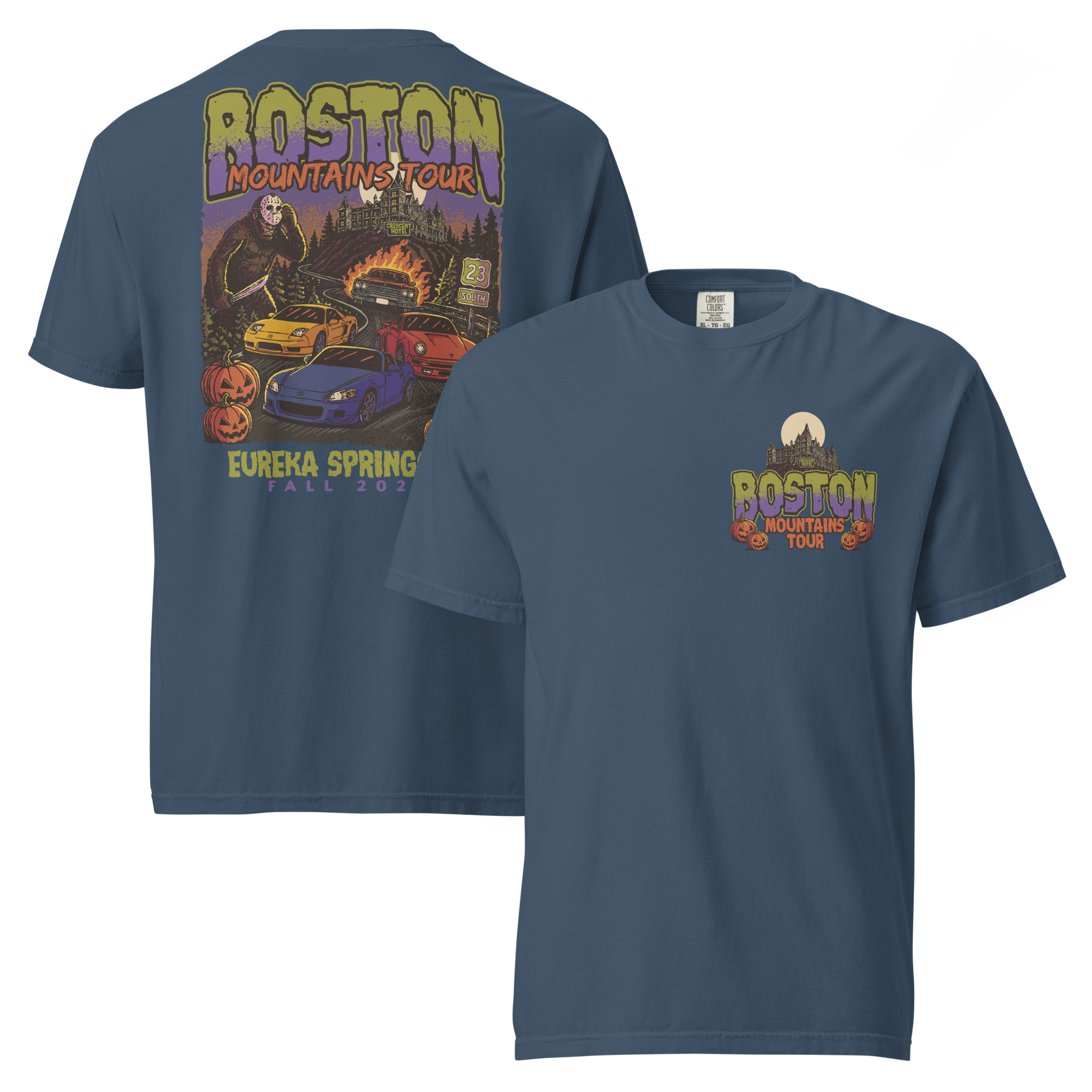(2026) Fall Boston Mountains Tour Unisex 100% Cotton T-shirt - Image 4
