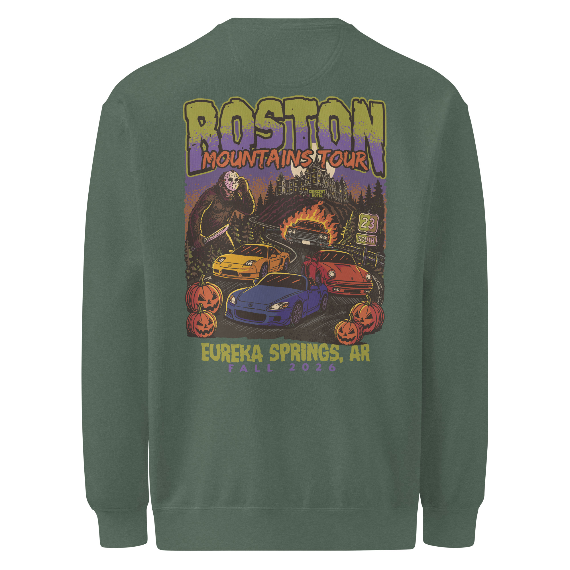 2026 Fall Boston Mountains Tour Unisex Sweatshirt - Image 6