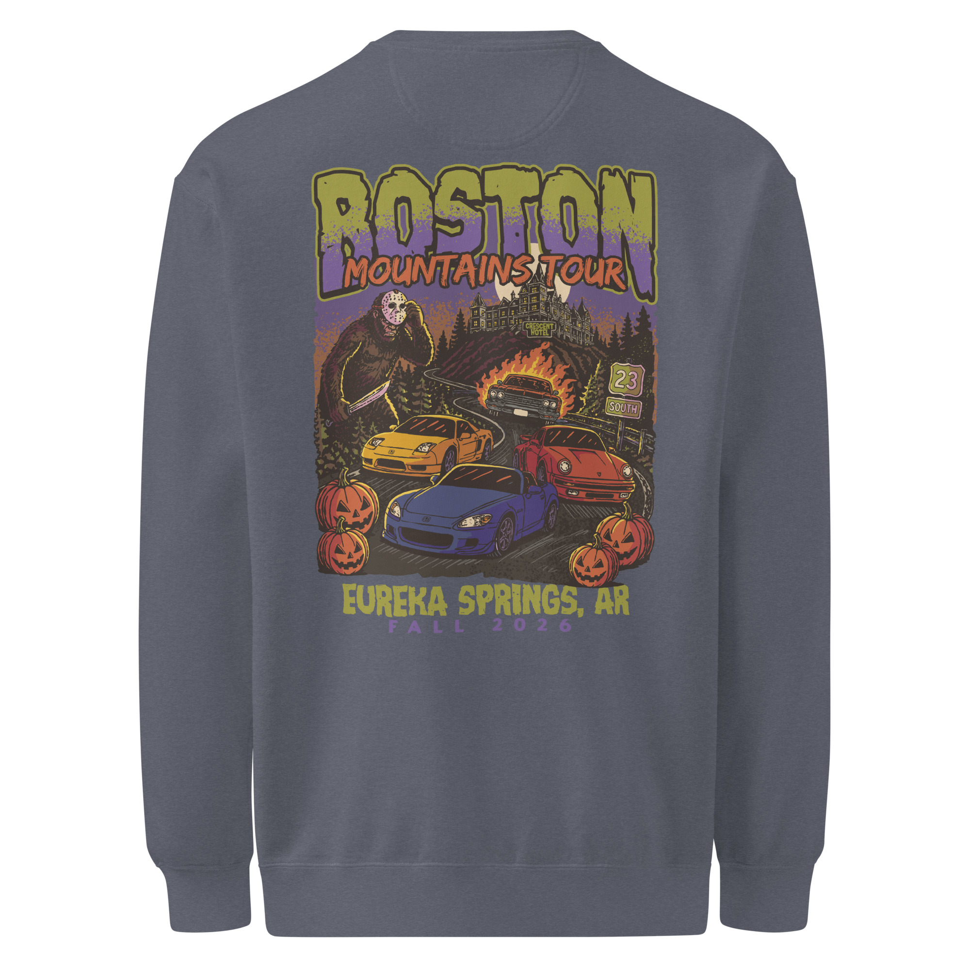2026 Fall Boston Mountains Tour Unisex Sweatshirt - Image 2