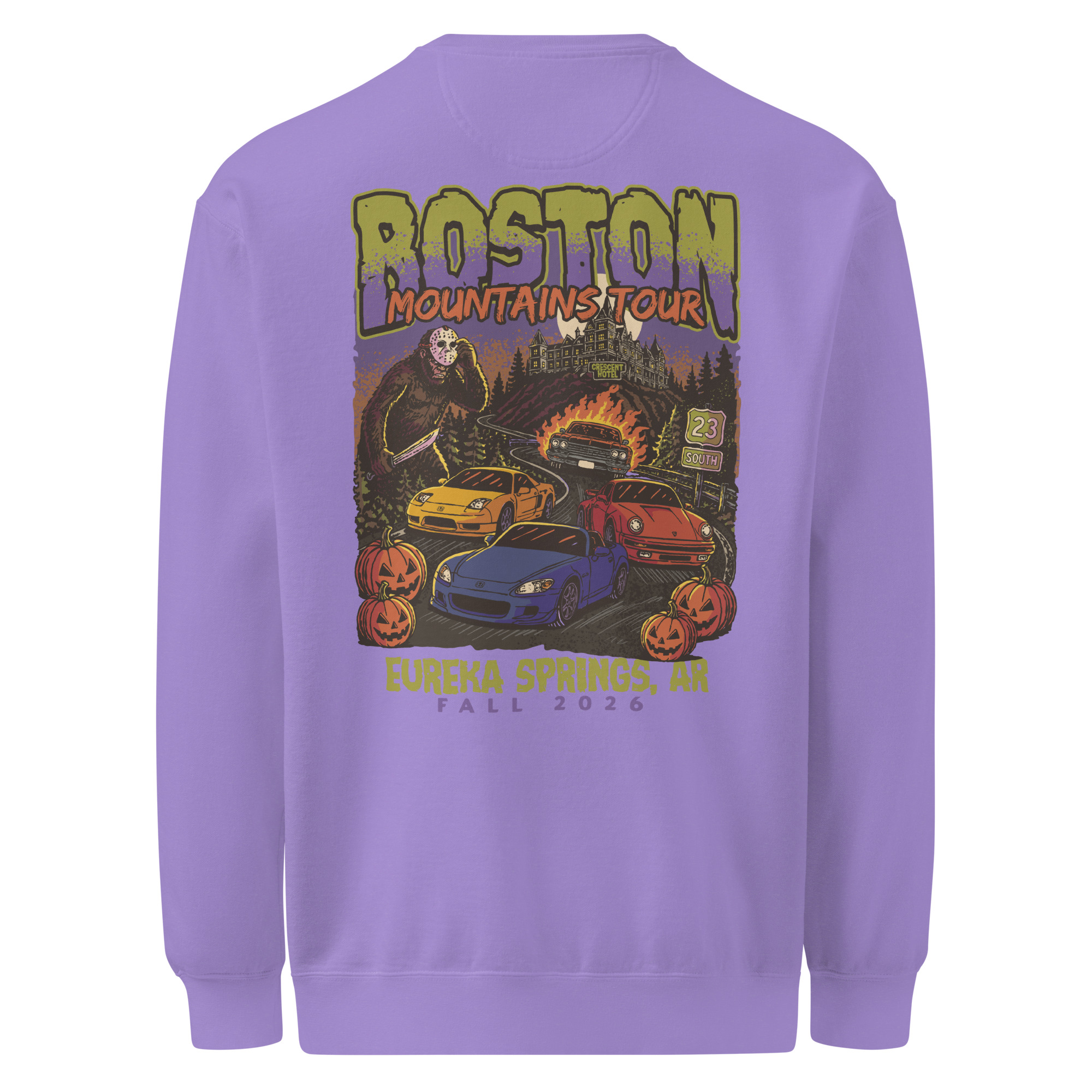 2026 Fall Boston Mountains Tour Unisex Sweatshirt - Image 10