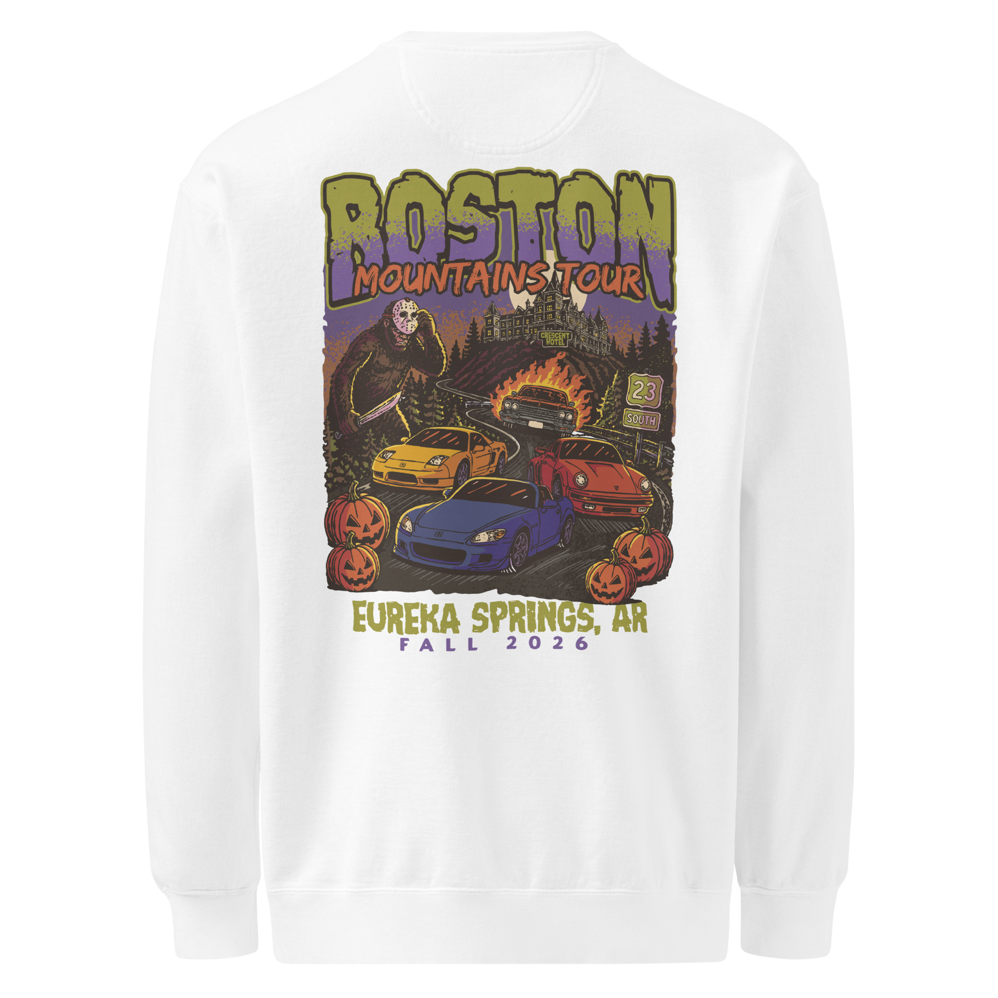 2026 Fall Boston Mountains Tour Unisex Sweatshirt - Image 14